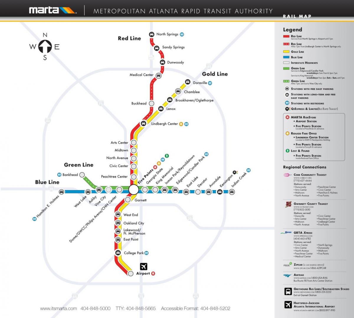 マルタの地下鉄図