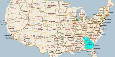 地図インターナショナルはグルジア米国