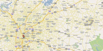 地図Atlanta ga